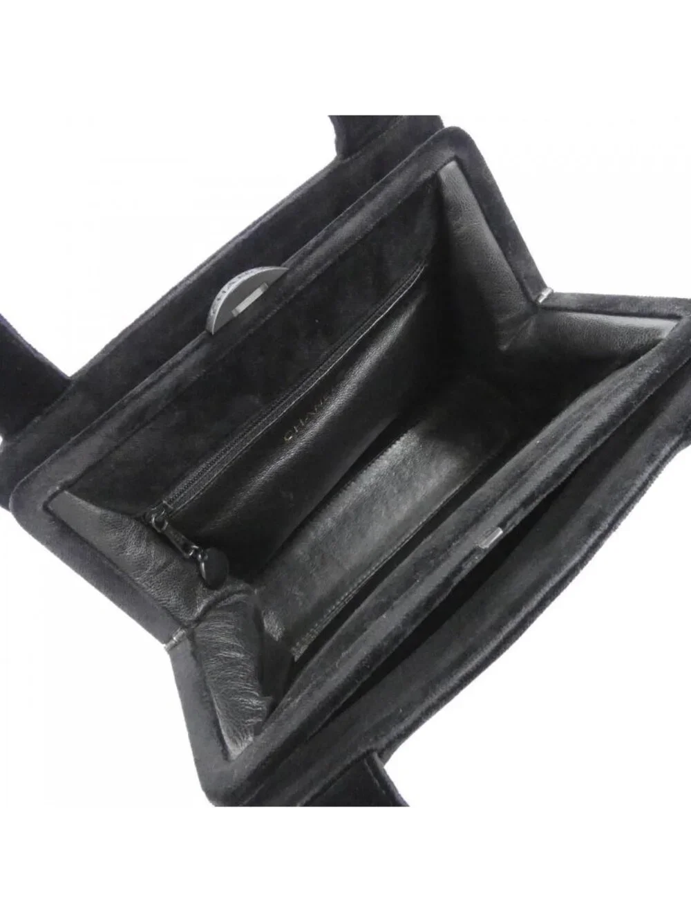 Chanel Vintage Bag Handbag Black